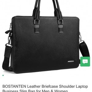 Brand new Leather laptop bag